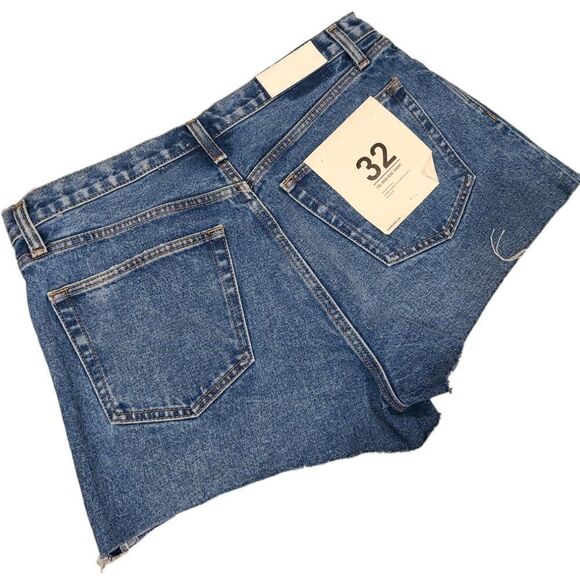 Re/done 70s High Rise Short, Button Fly | 32 - Picture 8 of 8